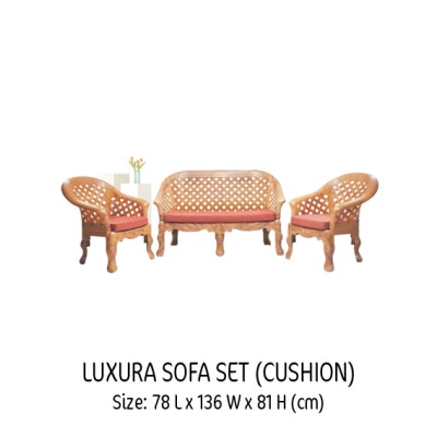 Luxura Sofa Set (cushion)